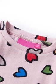 Bluza dziecięca, różowa, 104-2