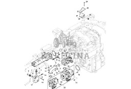 John Deere 9470RX - Łącznik kolankowy R560621 (Układ hydrauliczny)