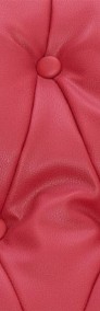 vidaXL Rozkładany fotel masujący, czerwony, sztuczna skóra282176-3