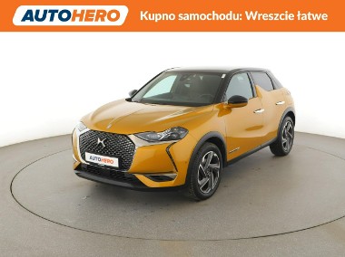 DS DS 3 DS 3 Crossback 1.2T So Chic Navi Tempomat Grzane Fotele Masaż Skóra HUD-1