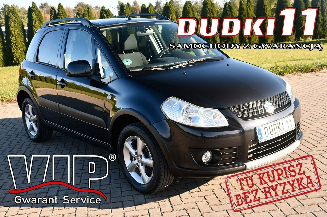 Suzuki SX4 I 1,6benz DUDKI11 4X4,Klimatronic,Hands-Free.kredyt.OKAZJA