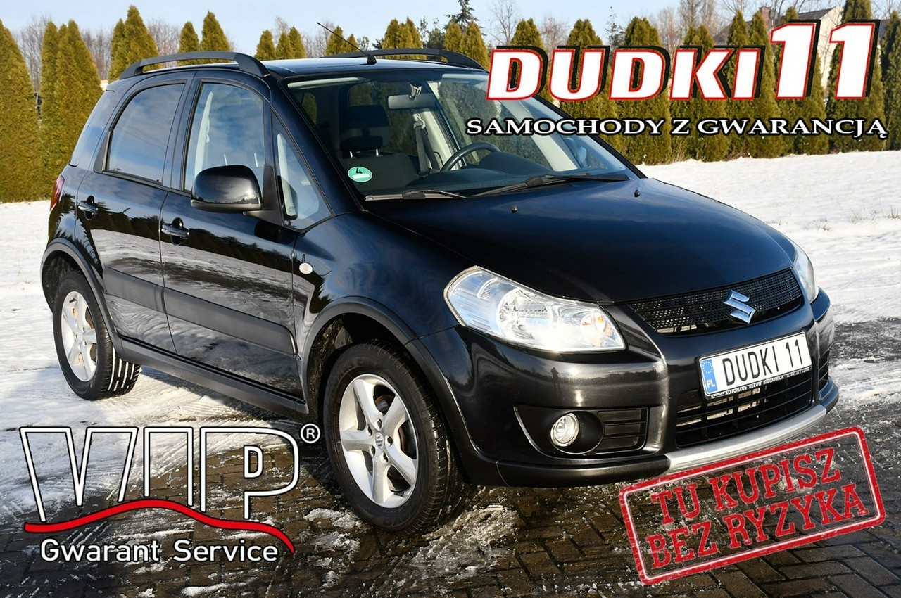 Suzuki SX4 I 1,6benz DUDKI11 4X4,Klimatronic,Hands-Free.kredyt.OKAZJA