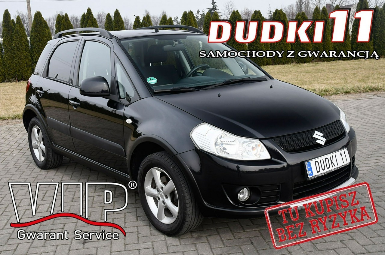 Suzuki SX4 I 1,6benz DUDKI11 4X4,Klimatronic,Hands-Free.kredyt.OKAZJA