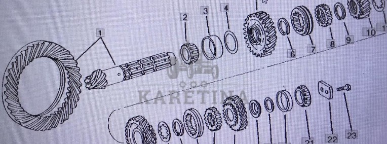 John Deere AR102081/tryb/John Deere 4555/4755/4955 Nr części AR102081-1