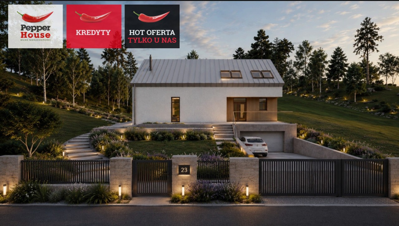 Działka budowlana 972 m² z pozwoleniem na budowę - Widok 2