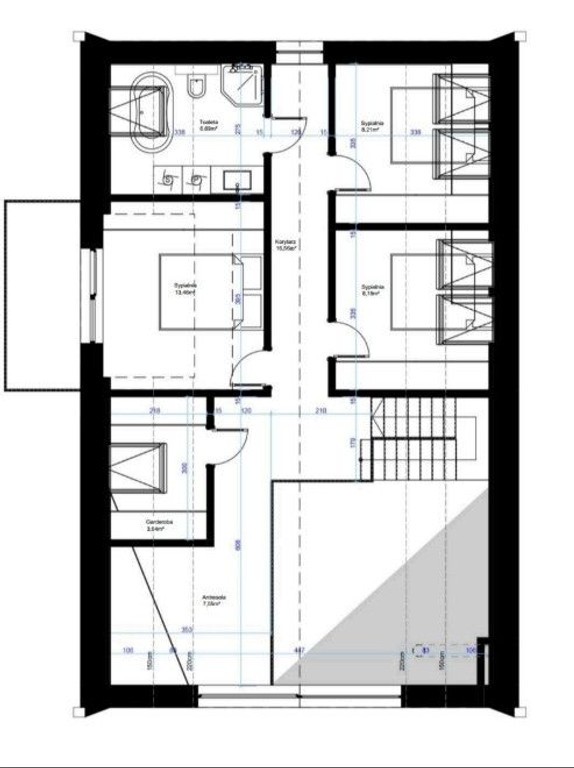 Działka budowlana 972 m² z pozwoleniem na budowę - Widok 5