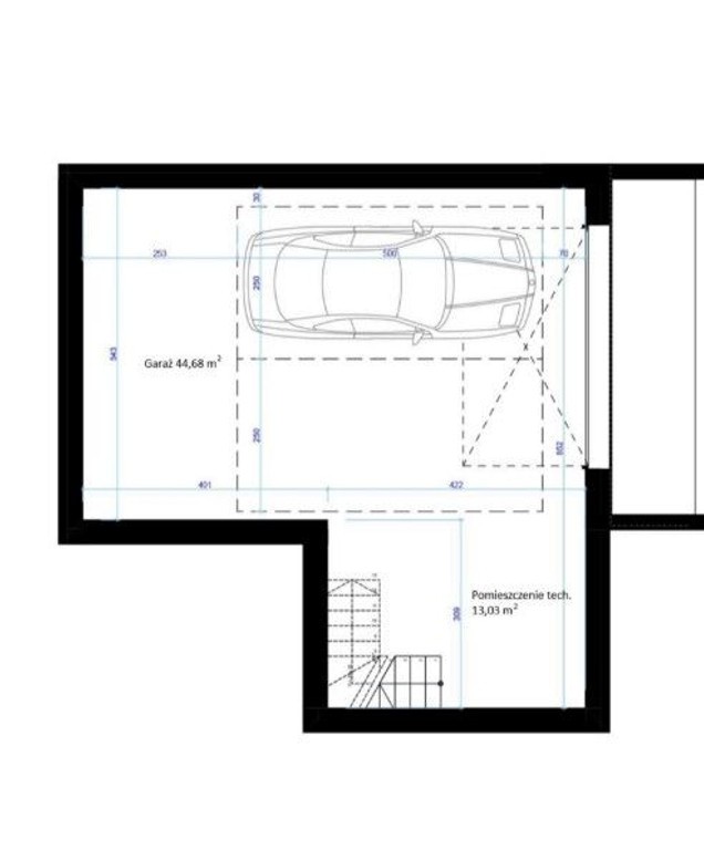 Działka budowlana 972 m² z pozwoleniem na budowę - Widok 6