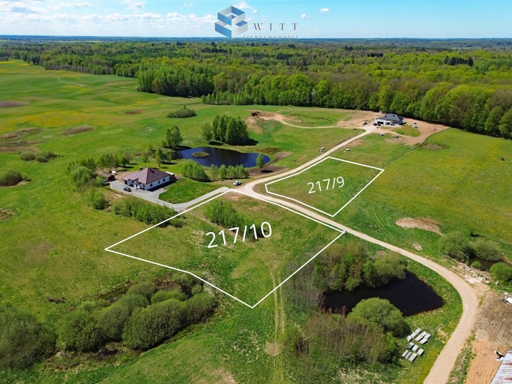 Działka na sprzedaż, 3138 m², Morąg Raj - Widok 2