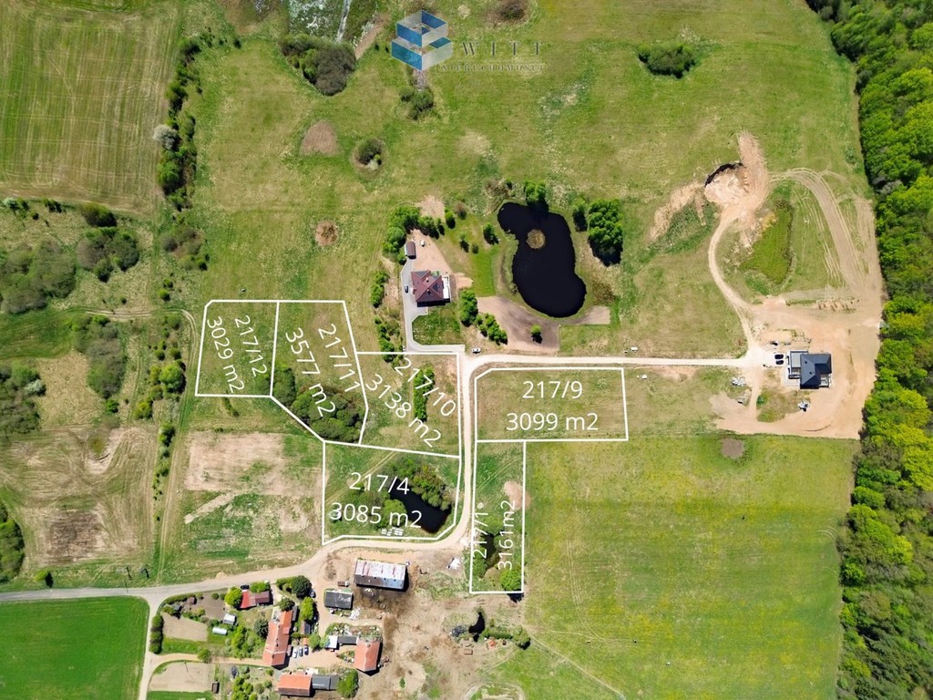 Działka na sprzedaż, 3138 m², Morąg Raj - Widok 3