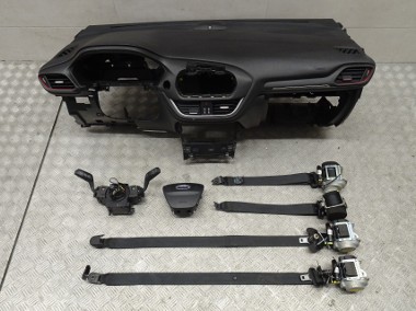 FORD PUMA MK2 DESKA ROZDZIELCZA AIR BAG PASY KOMPLET ORYGINAŁ EUROPA 2020--1