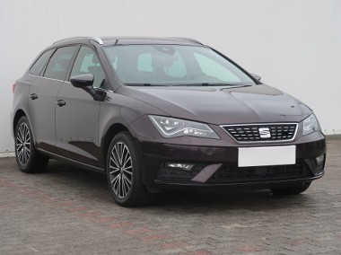 SEAT Leon III , Salon Polska, Serwis ASO, DSG, Klimatronic, Tempomat,-1