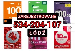 ŁÓDŹ GOTOWE KARTY SIM ZAREJESTROWANE KARTY ! ZAGRANICZNE KARTY AKTYWNE 