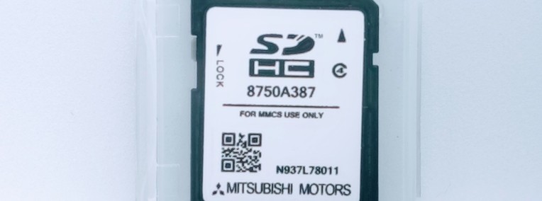 Karta SD Mitsubishi MMCS EU dla systemu N-11/N12-1