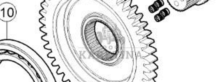 Claas Axion 870 Koło Zębate Przekładni 0011708740 00 1170 874 0-1