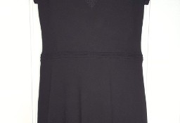 Nowa czarna sukienka Promod XL 42 dzianinowa sweterkowa czerń retro