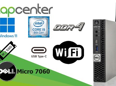 Micro DELL Optiplex 7060 MSFF i5-8GEN 16GB 512GB SSD PCIE Win11P - LapCenter.pl-1