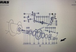 CLAAS 00 0754 009 0/00 0654 334 1/CLAAS V900-V700 podwójne koło zębate