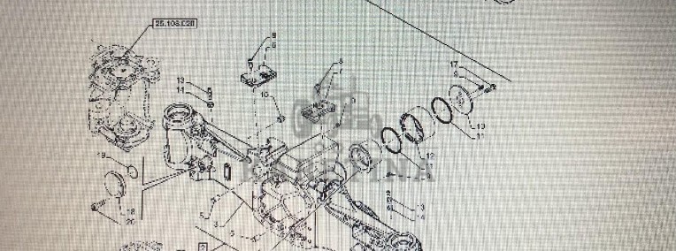 CASE OPTUM 270 PRZEDNIA OŚ-ZWROTNICA-1