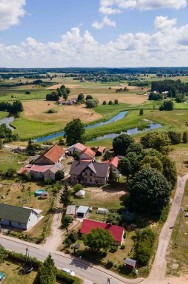 Połowa warmińskiego domu w spokojnej wsi, nad Łyną-2