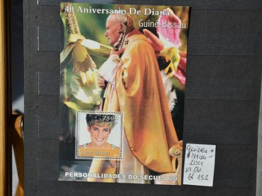 Papież Jan Paweł II. Gwinea Bissau ** Poz. Ks Chrostowski  bl 132-1