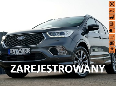 Ford Kuga II VIGNALE el.klapa KAMERA nawi SKÓRA sam parkuje 4X4 BIXENON-LED chrom-1