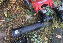Manitou 1335 - podpory łapy siłownik zamek