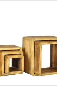 Kostki półki drewniane FENIKS-2
