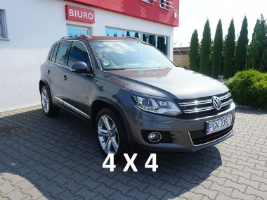 Volkswagen Tiguan I 4x4*bi-xenon*2.0TDI*150KM*serwis*Navi*Kamera*z Niemiec*-1