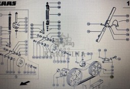 Koło pasowe Claas Mega 370-340 Nr kat. 000 661 322 0 Nr kat. 000 661 322 0