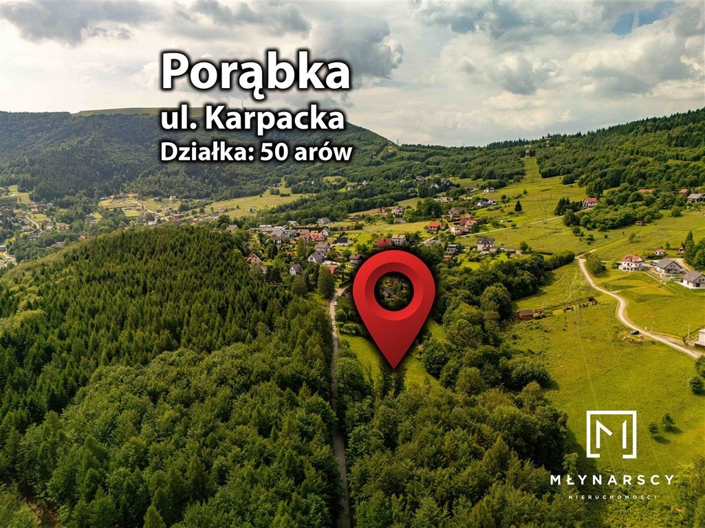 Działka budowlana | 50a | otoczenie lasu - Widok 4