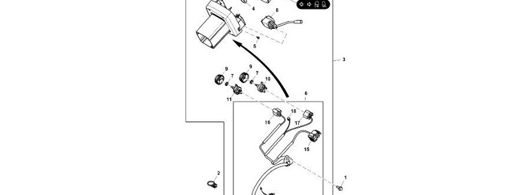 John Deere 9470RX - Moduł RE579257 (Kierowanie)-1