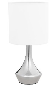 vidaXL Lampy stołowe, 2 szt., dotykowe, białe, E14 51040-2