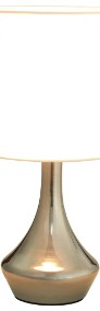 vidaXL Lampy stołowe, 2 szt., dotykowe, białe, E14 51040-4