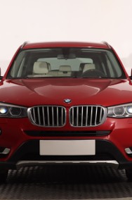 BMW X3 II (F25) , Salon Polska, Serwis ASO, 190 KM, Automat, VAT 23%, Skóra,-2