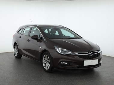 Opel Astra J , Salon Polska, Skóra, Klimatronic, Tempomat, Parktronic,-1