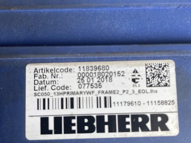 Liebherr - steronik moduł 11839680-2