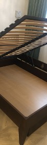 Łóżko drewno LISSY Ambasador buk wenge do materaca 160cm + skrzynia + stelaż-4