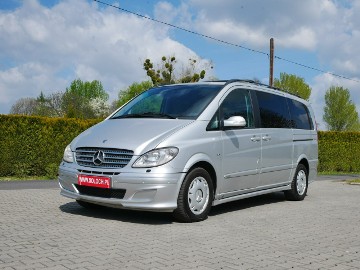 Mercedes-Benz Viano W639 3.0CDI V6 204KM Exclusive Long -6 osób -Automat +Hak +Koła zim