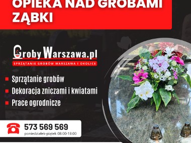 Sprzątanie grobów Ząbki, opieka nad grobami-1