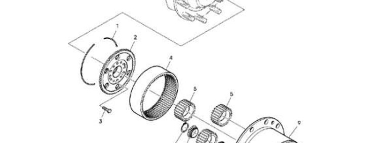 John Deere 7530 Premium - Pierścień wewnętrzny AL175774-1