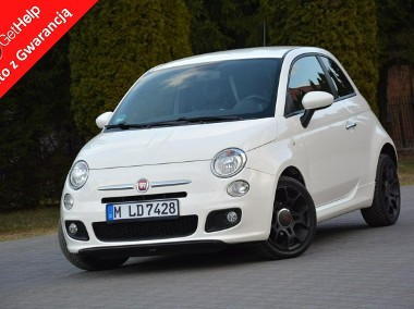 Fiat 500 500S wersja-S pół-Skóry Paktronic City Halogeny Alu16 Nowe opony-1