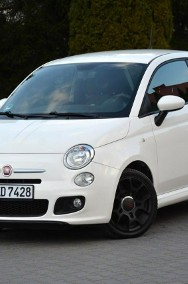 Fiat 500 500S wersja-S pół-Skóry Paktronic City Halogeny Alu16 Nowe opony-2