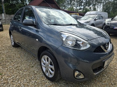 Nissan Micra IV 1.2 Turbo.98koni.90tyś km.Klimatronik.Grzane Fotele.Alu15.-1