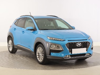 Hyundai Kona Salon Polska, Serwis ASO, Automat, Skóra, Navi, Klimatronic,-1