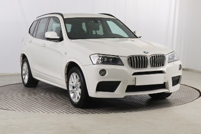 BMW X3 II (F25) , Salon Polska, Serwis ASO, Automat, Skóra, Navi, Xenon,
