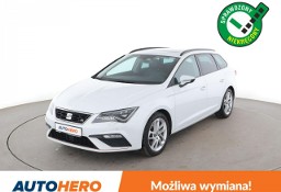 SEAT Leon III skóra full LED navi klima auto grzane fotele panorama czujniki parko