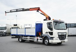 DAF LF 55 260 / ACC / E 6 / SKRZYNIOWY + HDS / PALFINGER PK 9002 / WYSIĘG 12 M /