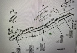 John Deere cts , wts. sts wytrząsacz klawisz