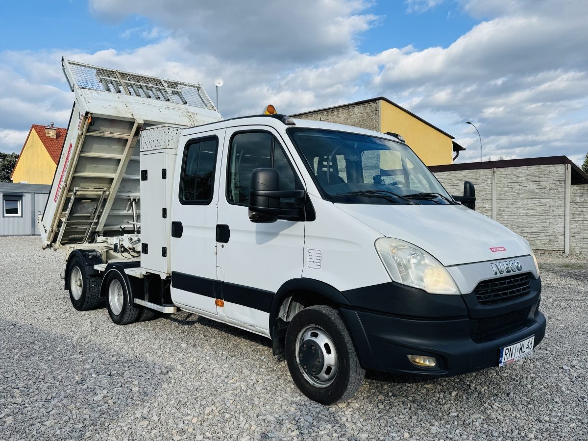 Iveco Daily 35C17 MAXICARGO WYWROTKA 2000 KG ŁADOWNOŚCI KLIMA 7-OSOBWY GWARANCJA