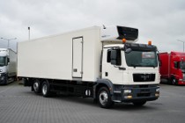 MAN 26. TGM / 26.340 / EURO 5 / CHŁODNIA + WINDA / 24 PALETY / OŚ SKRĘTNA